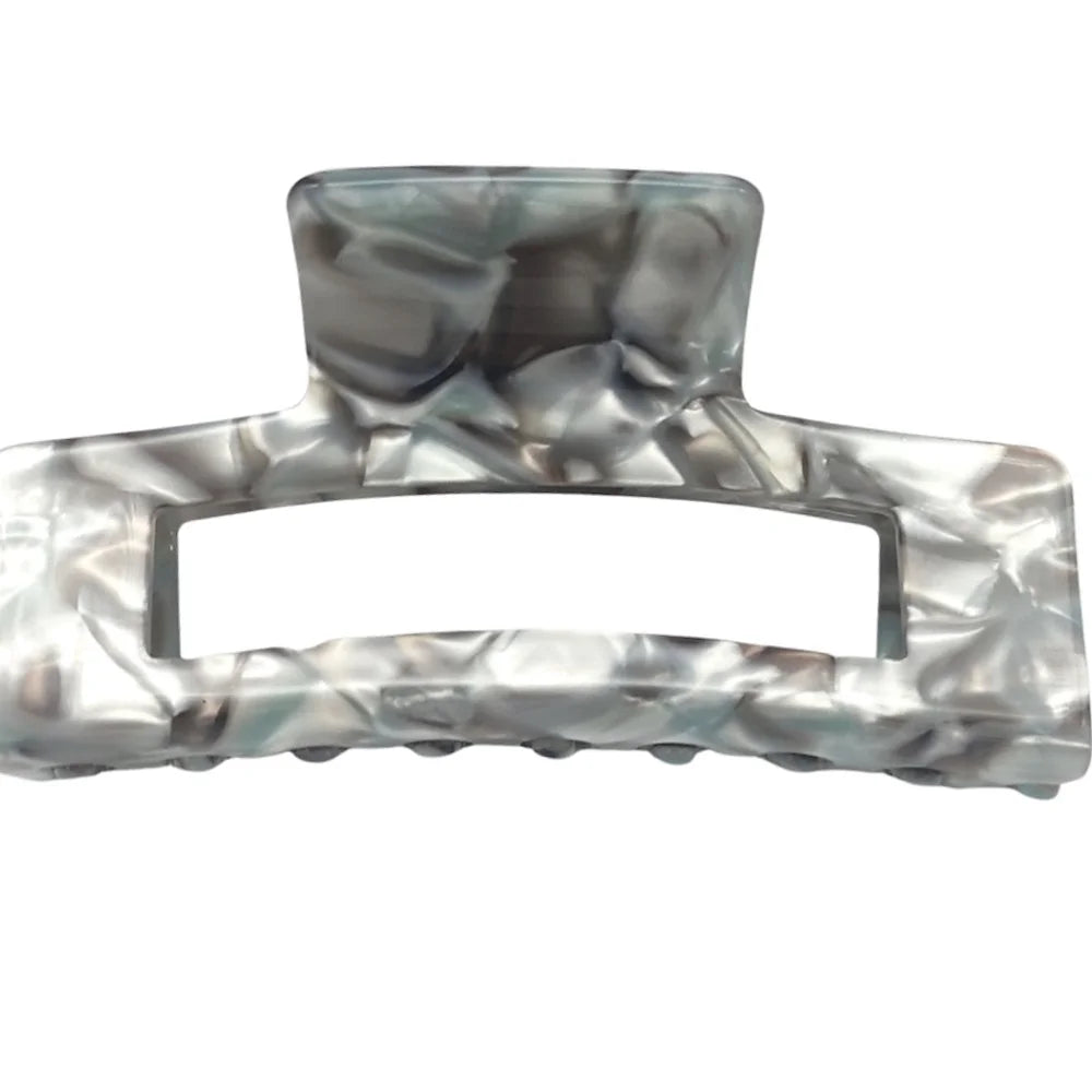 Oversized Rectangular Acetate Hair Claw