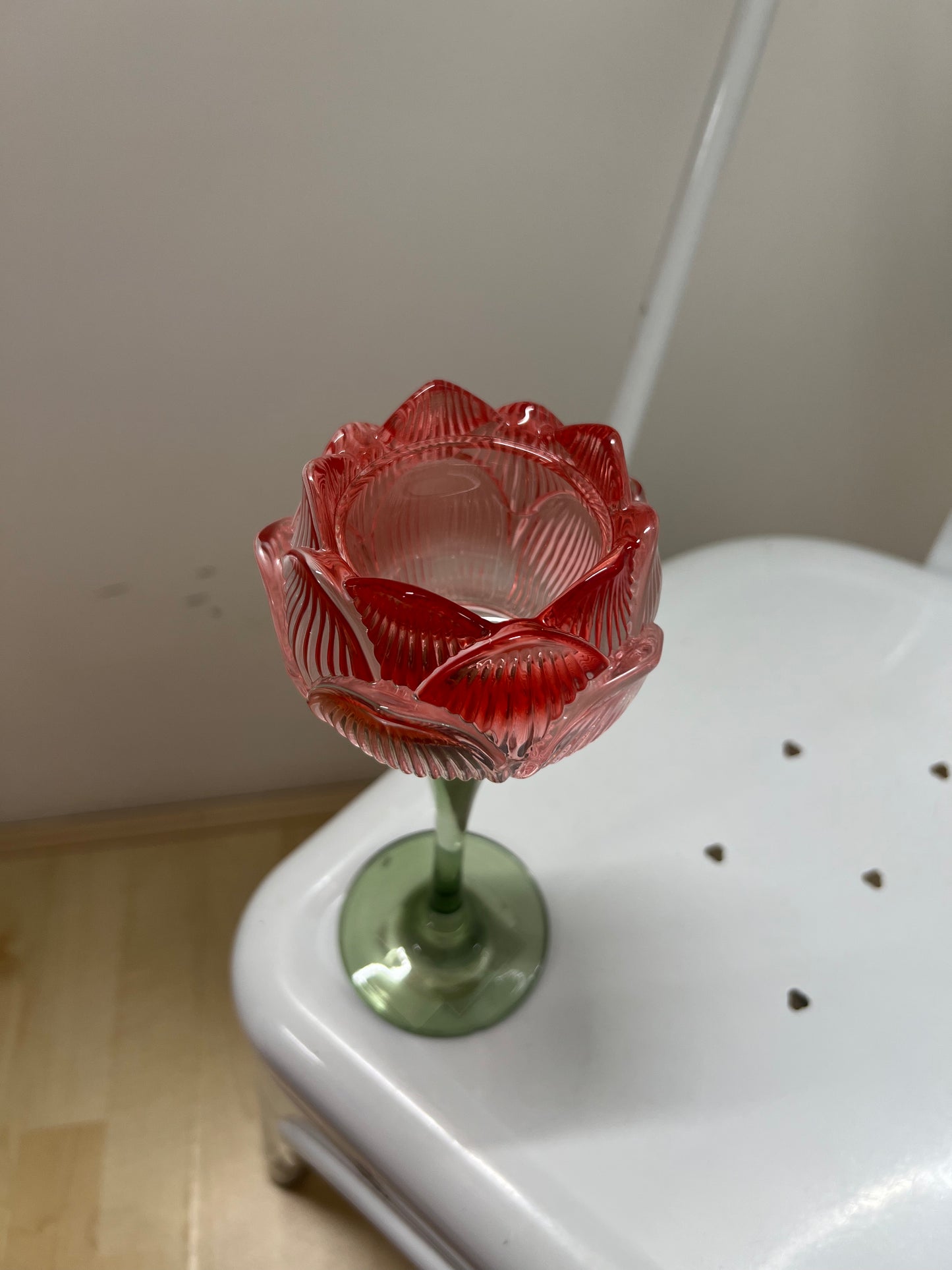 Figgins Stemmed Votive Flower
