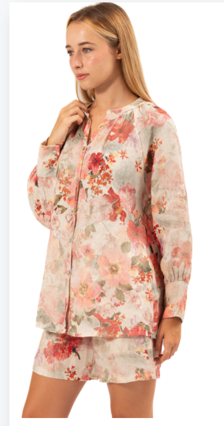 Bianca Linen Top