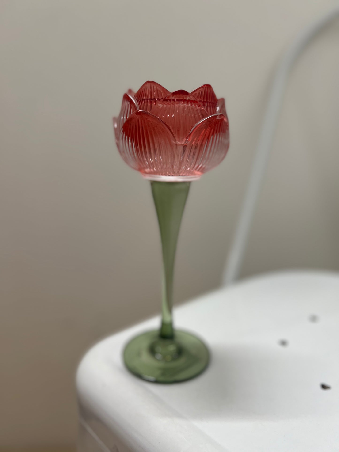 Figgins Stemmed Votive Flower