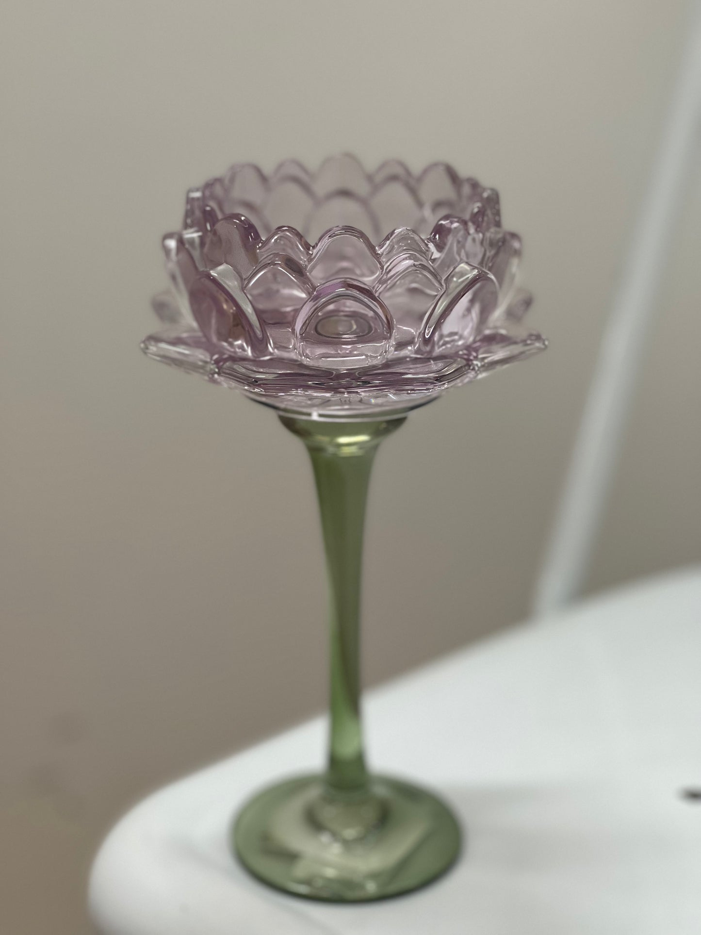 Figgins Stemmed Votive Flower