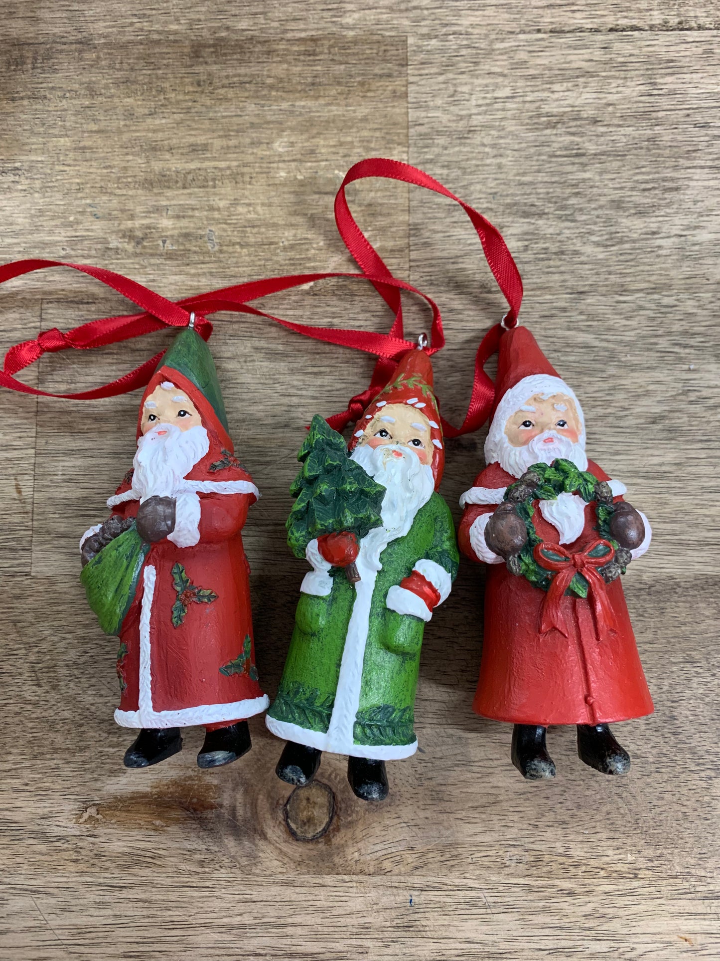 Vintage Santa Hanging Decoration