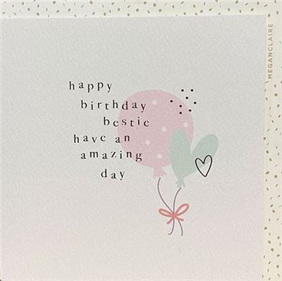 Bestie Card