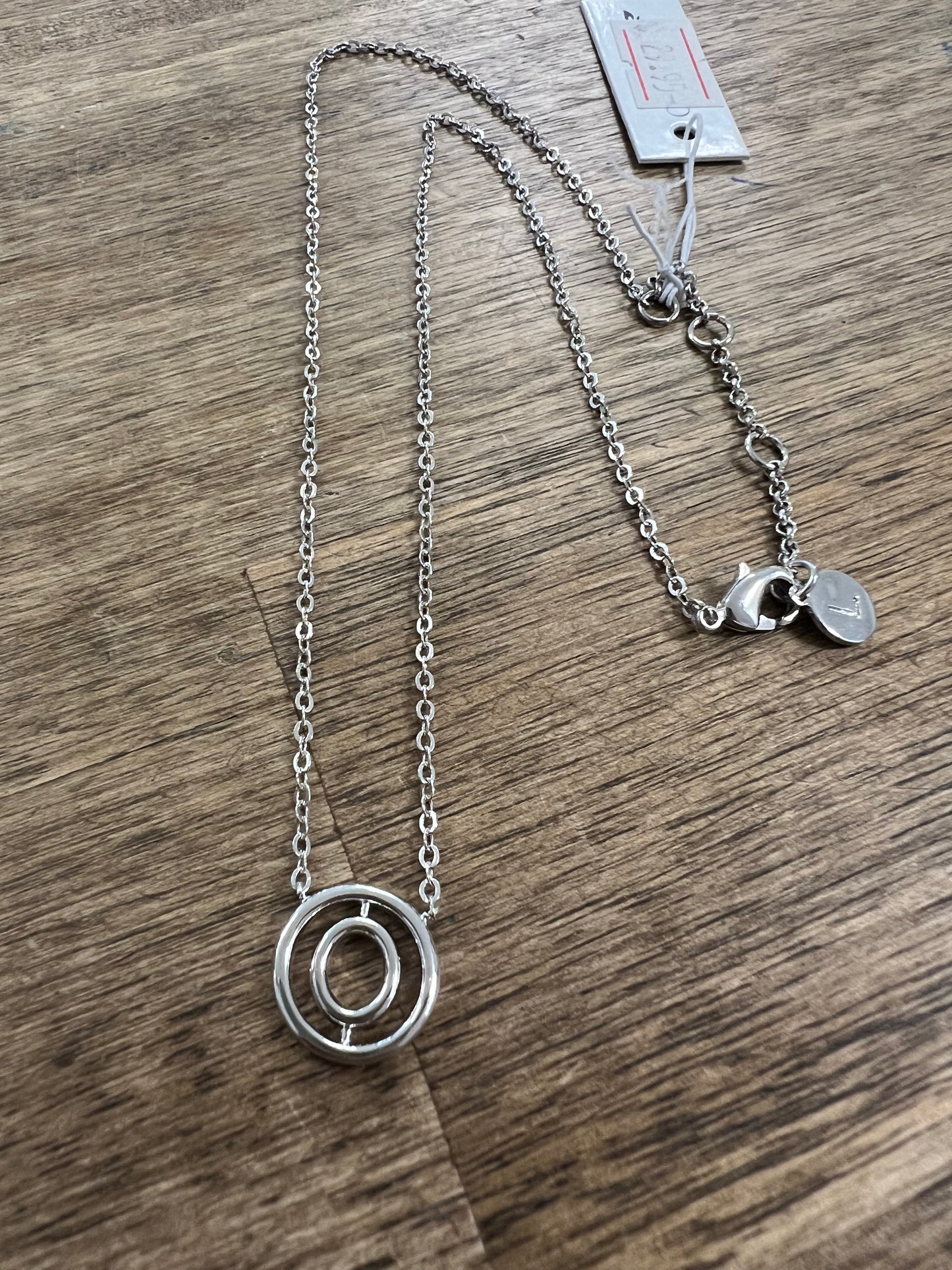 Double Circle Necklace
