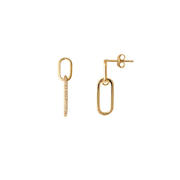 Bright Oblong Earring