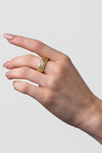 Martha Textured Ring