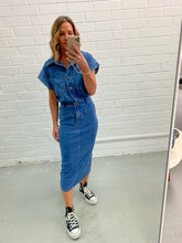 Load image into Gallery viewer, Gracie Denim Dress
