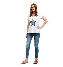 Load image into Gallery viewer, Sequin Star Tee
