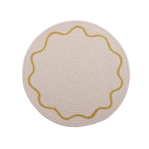 VIRGO COTTON ROUND PLACEMAT