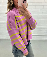 Load image into Gallery viewer, Shannon Stripped Jumper
