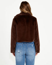 Load image into Gallery viewer, Xanthe Cropped Fur Jacket
