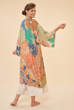 Load image into Gallery viewer, 70s Kaleidoscope Kimono Gown
