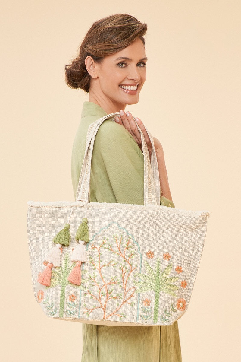 Jute Beach Tote