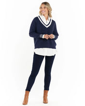 Load image into Gallery viewer, St Germaine V-Neck Jumper
