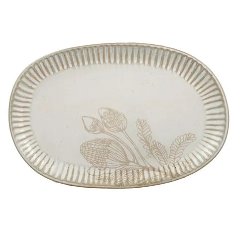 Wilde Ceramic Oval  Platter TWO452