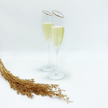 Load image into Gallery viewer, Elegance Stemmed Champagne Flutes
