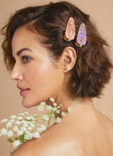 Load image into Gallery viewer, Jewelled Hair-clips 2 pack
