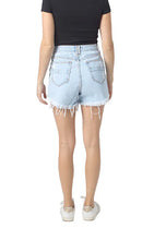 Load image into Gallery viewer, High Rise Denim Shorts 69903
