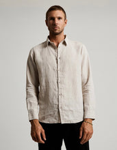 Load image into Gallery viewer, Men’s long sleeve linen shirt
