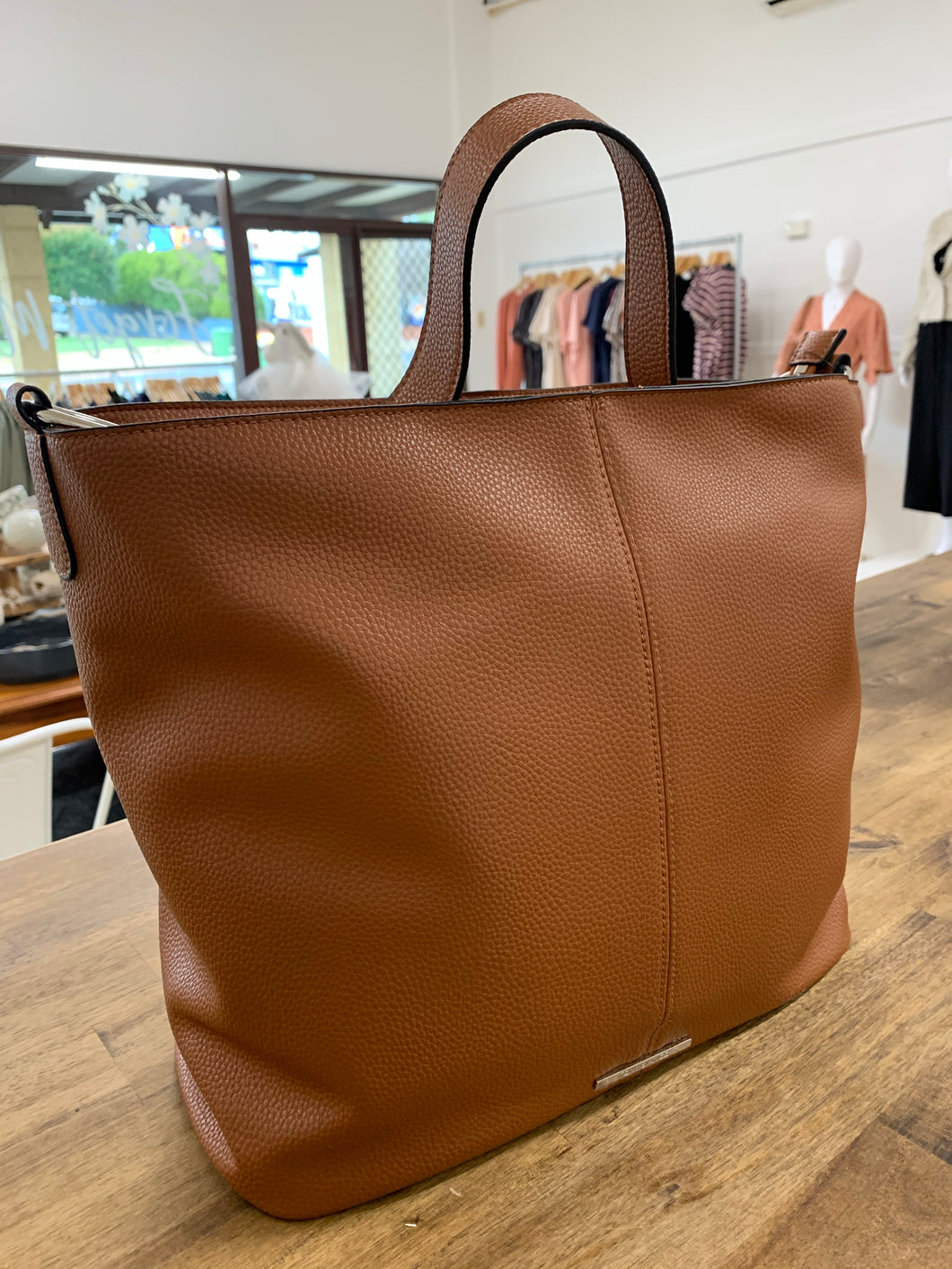 Ivan Large Brown Soft Leather Handbag *