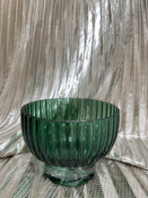 Load image into Gallery viewer, Emerald Ribbed Bowl LVWABO
