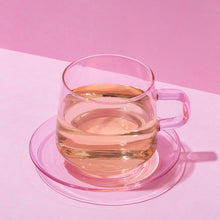 Load image into Gallery viewer, Sherbert Tea Cup &amp; Saucer Set
