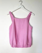 Load image into Gallery viewer, Chloe  Pink Linen Top
