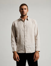 Load image into Gallery viewer, Men’s Linen Shirt - Natural M05-31-10
