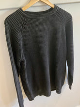 Load image into Gallery viewer, Chunky Knit - Black M-07-32-01
